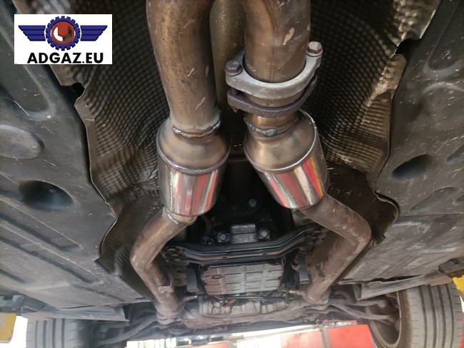 Brak przeglądu technicznego z powodu złej jakości spalin - Mercedes