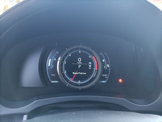 Lexus is200t na instalacji LPG