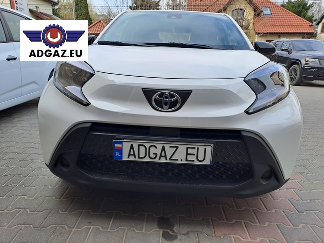 Toyot Aygo X instalacja LPG