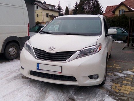 Toyota Sienna LPG Warszawa