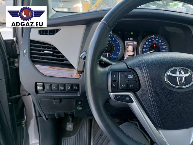 Toyota Sienna 3,5 V6 zbiornik 70L, instalacja BRC