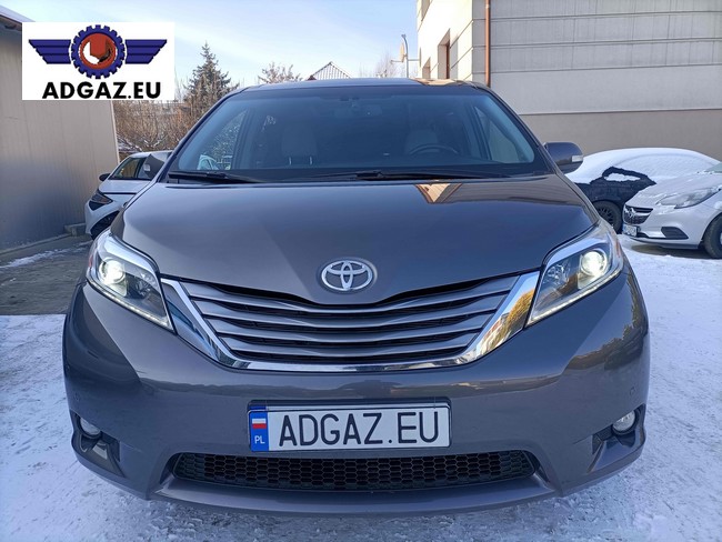 Toyota Sienna 3,5 V6 zbiornik 70L, instalacja BRC